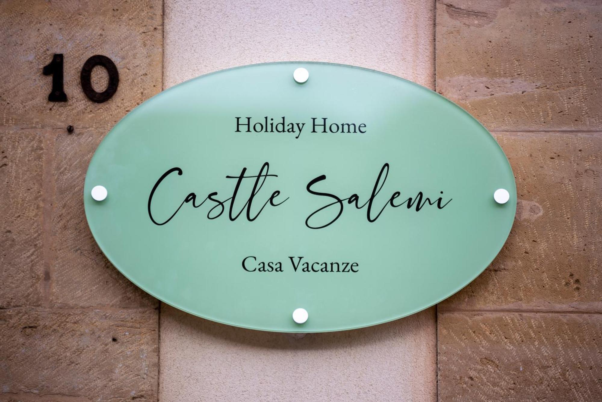 Holiday Home Castle Salemi - Casa Vacanze Ngoại thất bức ảnh